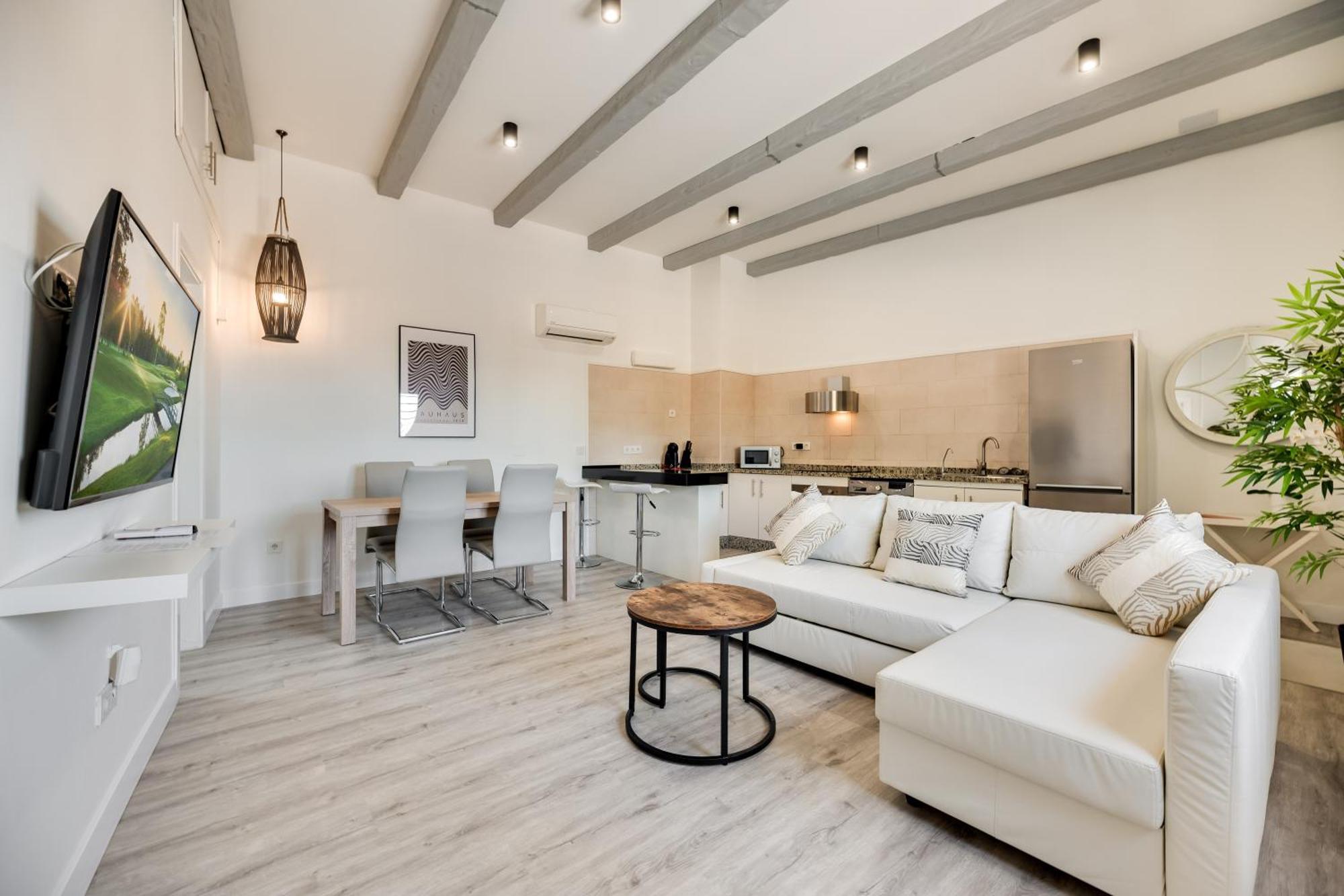 דירות מאלגה Sea View With Shared Terrace מראה חיצוני תמונה