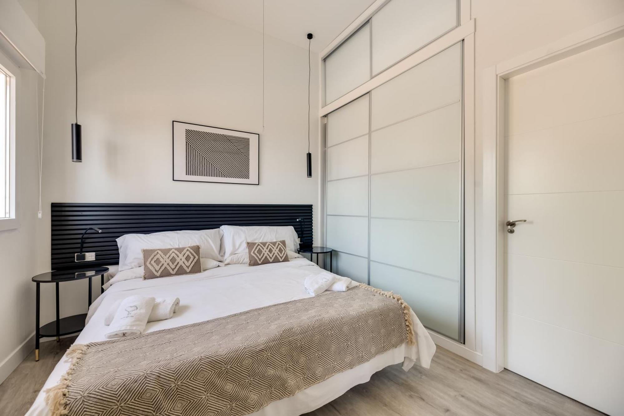 דירות מאלגה Sea View With Shared Terrace מראה חיצוני תמונה