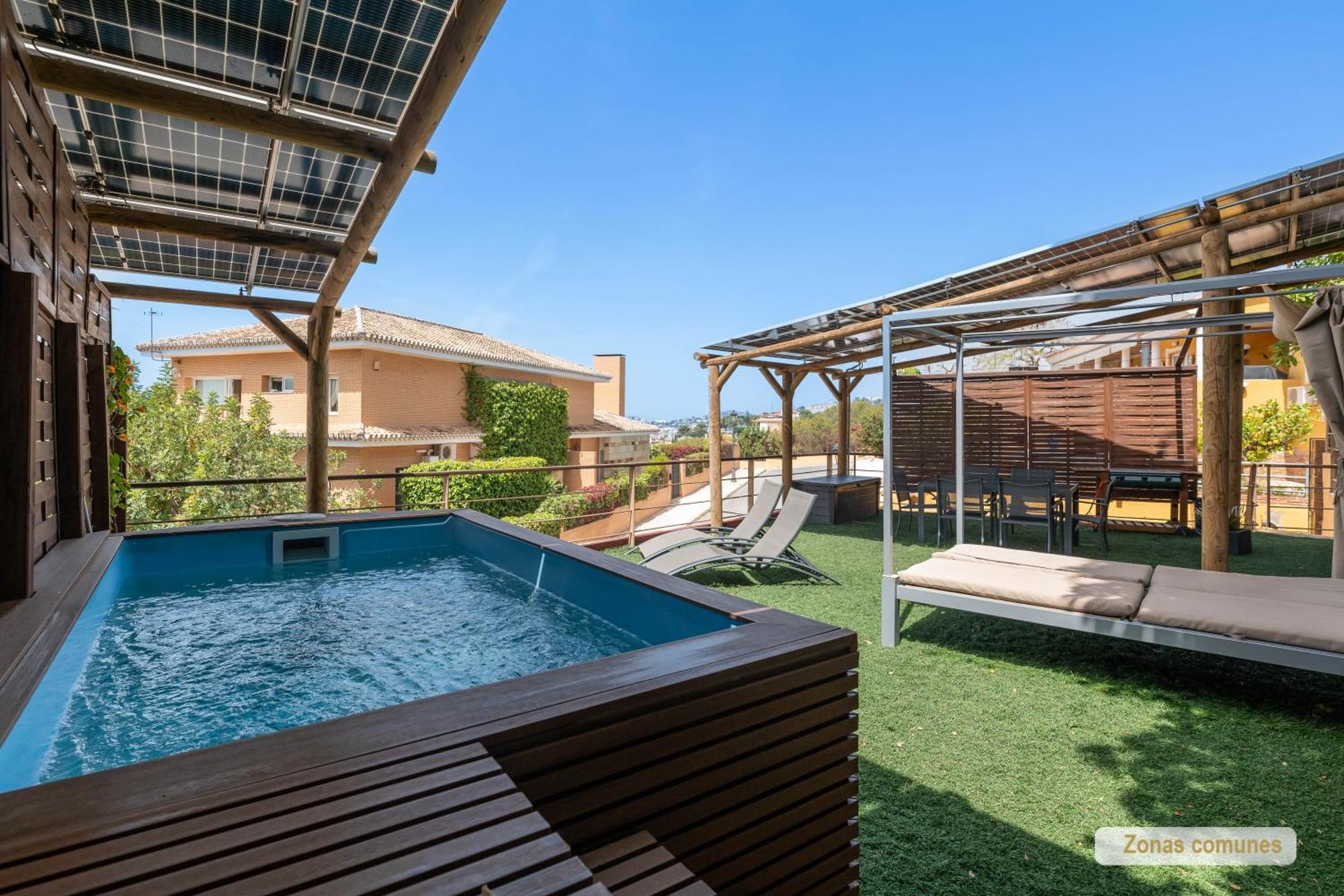 דירות מאלגה Sea View With Shared Terrace מראה חיצוני תמונה