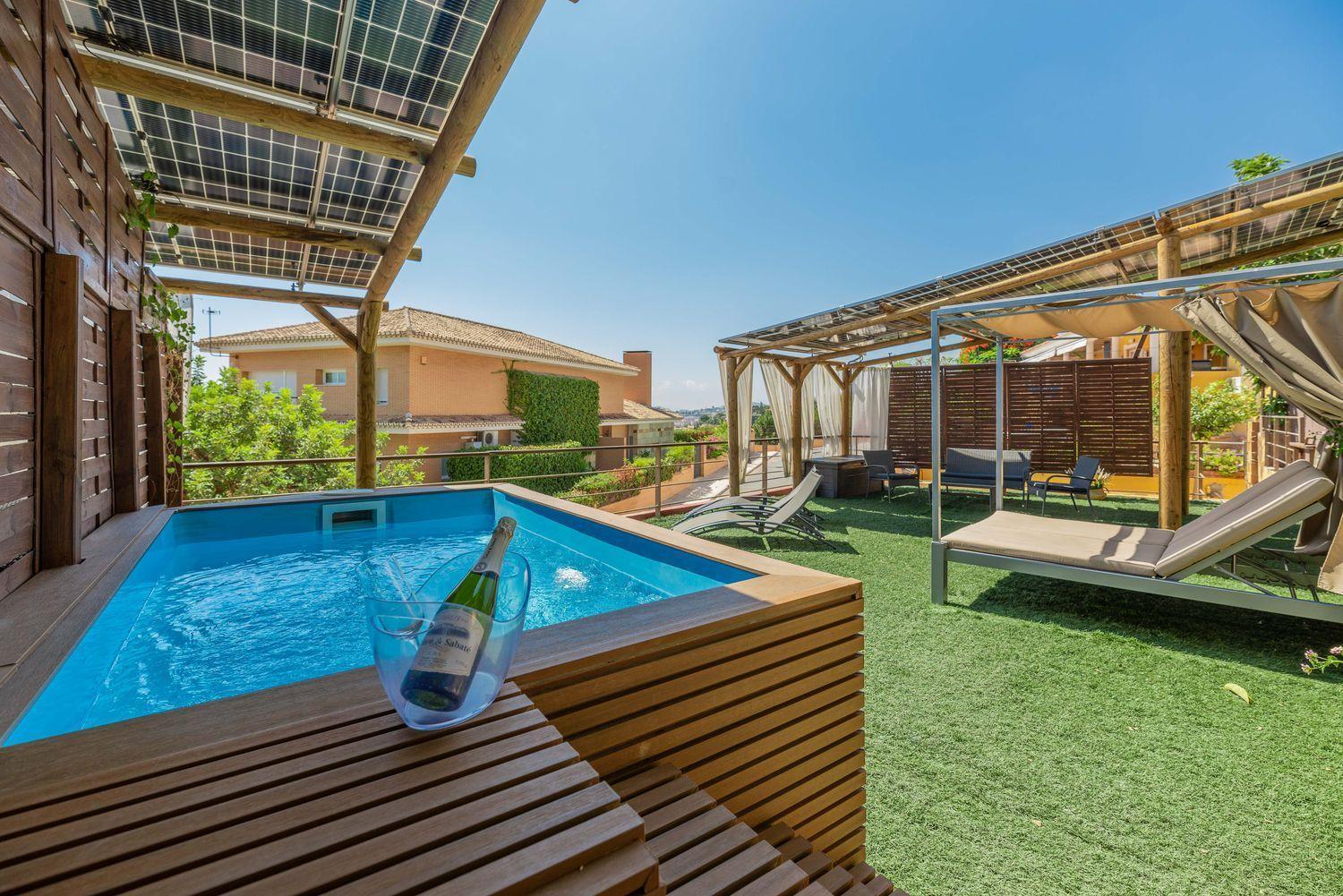 דירות מאלגה Sea View With Shared Terrace מראה חיצוני תמונה